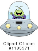 Alien Clipart #1193971 by Cory Thoman