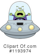 Alien Clipart #1193974 by Cory Thoman