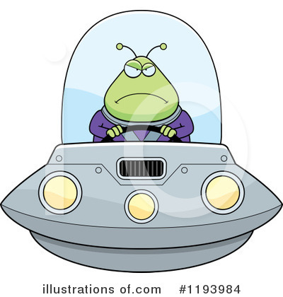 Royalty-Free (RF) Alien Clipart Illustration by Cory Thoman - Stock Sample #1193984
