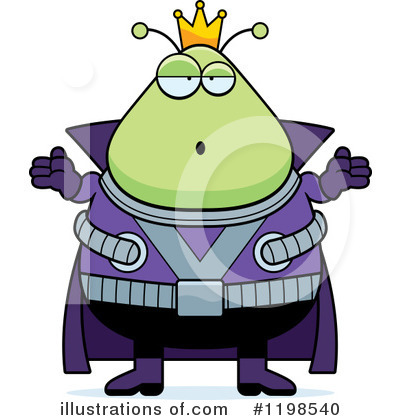 Royalty-Free (RF) Alien Clipart Illustration by Cory Thoman - Stock Sample #1198540