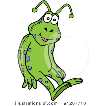 Royalty-Free (RF) Alien Clipart Illustration by LaffToon - Stock Sample #1267710