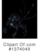 Alien Clipart #1374049 by Leo Blanchette