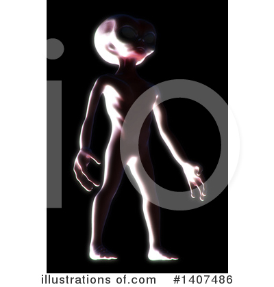 Royalty-Free (RF) Alien Clipart Illustration by Leo Blanchette - Stock Sample #1407486