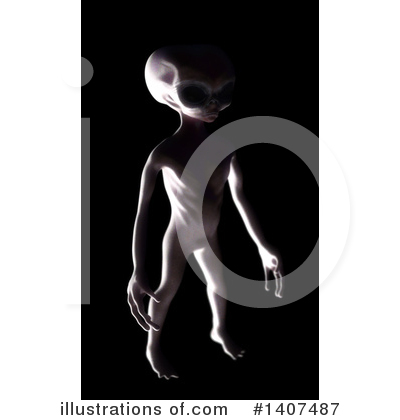 Royalty-Free (RF) Alien Clipart Illustration by Leo Blanchette - Stock Sample #1407487