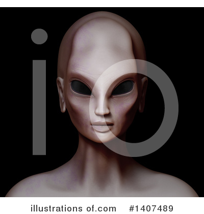 Royalty-Free (RF) Alien Clipart Illustration by Leo Blanchette - Stock Sample #1407489