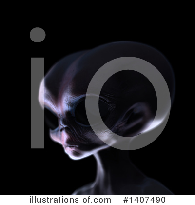 Royalty-Free (RF) Alien Clipart Illustration by Leo Blanchette - Stock Sample #1407490