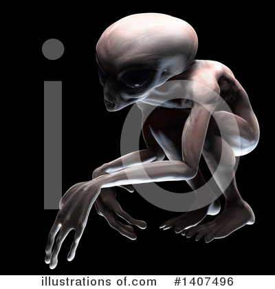 Royalty-Free (RF) Alien Clipart Illustration by Leo Blanchette - Stock Sample #1407496