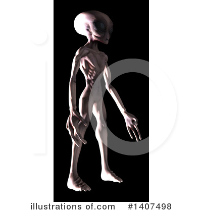Royalty-Free (RF) Alien Clipart Illustration by Leo Blanchette - Stock Sample #1407498
