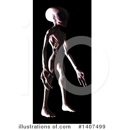 Royalty-Free (RF) Alien Clipart Illustration by Leo Blanchette - Stock Sample #1407499