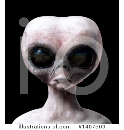 Royalty-Free (RF) Alien Clipart Illustration by Leo Blanchette - Stock Sample #1407500