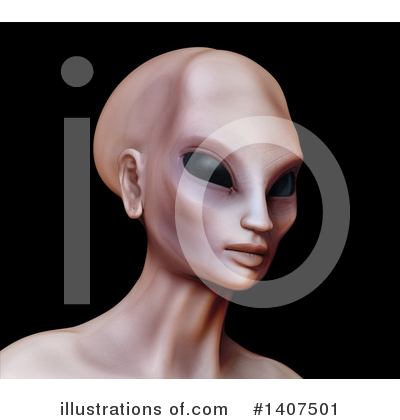 Royalty-Free (RF) Alien Clipart Illustration by Leo Blanchette - Stock Sample #1407501