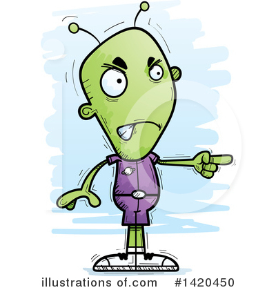 Royalty-Free (RF) Alien Clipart Illustration by Cory Thoman - Stock Sample #1420450