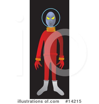 Royalty-Free (RF) Alien Clipart Illustration by Rasmussen Images - Stock Sample #14215