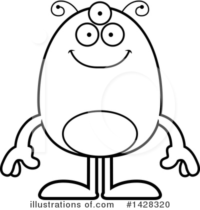 Royalty-Free (RF) Alien Clipart Illustration by Cory Thoman - Stock Sample #1428320