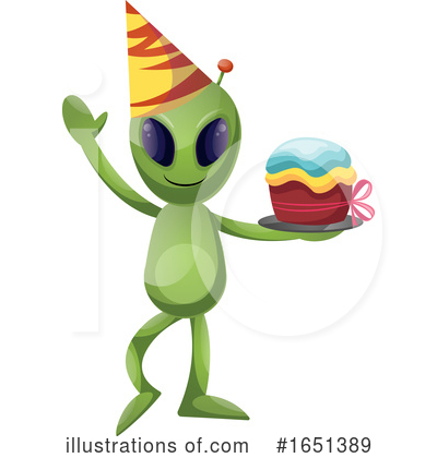 Royalty-Free (RF) Alien Clipart Illustration by Morphart Creations - Stock Sample #1651389