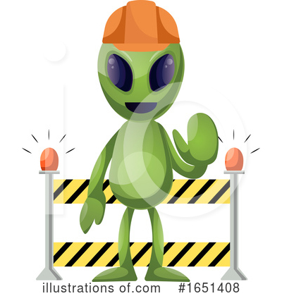 Royalty-Free (RF) Alien Clipart Illustration by Morphart Creations - Stock Sample #1651408