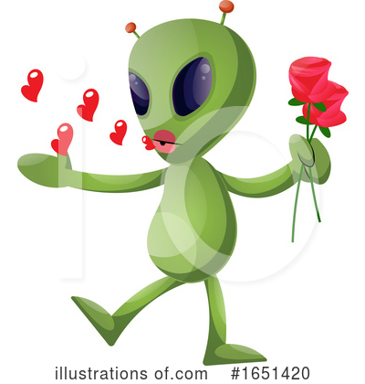 Royalty-Free (RF) Alien Clipart Illustration by Morphart Creations - Stock Sample #1651420