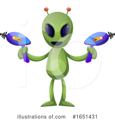 Royalty-Free (RF) Alien Clipart Illustration by Morphart Creations - Stock Sample #1651431