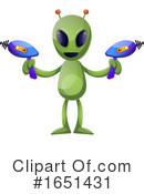 Alien Clipart #1651431 by Morphart Creations
