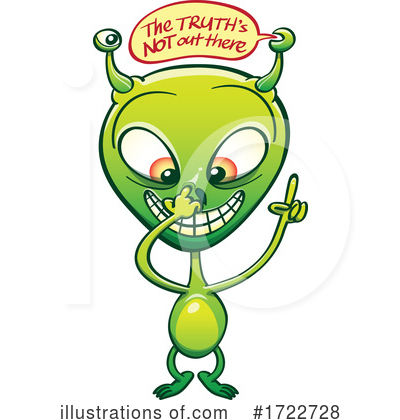 Royalty-Free (RF) Alien Clipart Illustration by Zooco - Stock Sample #1722728