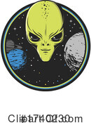 Alien Clipart #1740230 by Vector Tradition SM