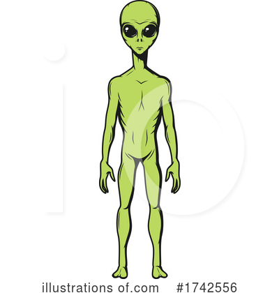 Royalty-Free (RF) Alien Clipart Illustration by Vector Tradition SM - Stock Sample #1742556