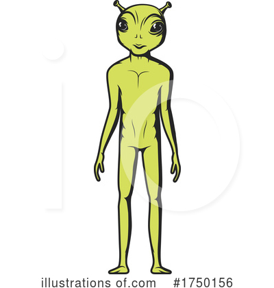 Alien Clipart #1750156 by Vector Tradition SM