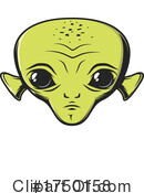 Alien Clipart #1750158 by Vector Tradition SM