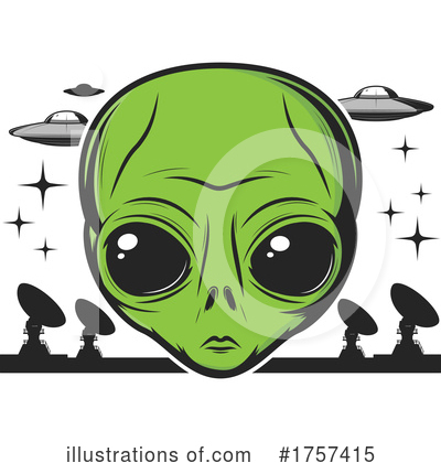 Alien Clipart #1757415 by Vector Tradition SM