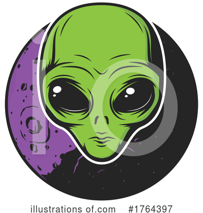 Alien Clipart #1764397 by Vector Tradition SM