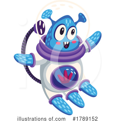 Royalty-Free (RF) Alien Clipart Illustration by Vector Tradition SM - Stock Sample #1789152