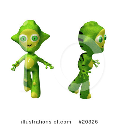 Royalty-Free (RF) Alien Clipart Illustration by Tonis Pan - Stock Sample #20326