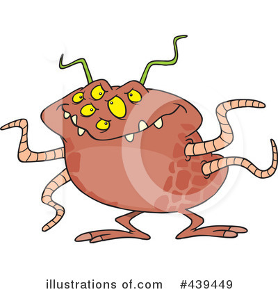 Royalty-Free (RF) Alien Clipart Illustration by toonaday - Stock Sample #439449