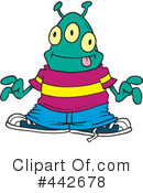 Alien Clipart #442678 by toonaday
