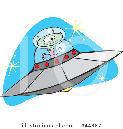 Royalty-Free (RF) Alien Clipart Illustration by xunantunich - Stock Sample #44887