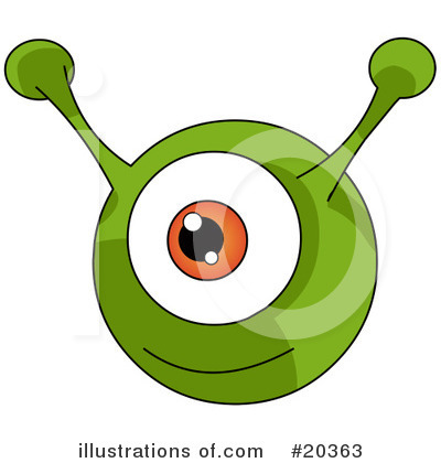 Royalty-Free (RF) Aliens Clipart Illustration by Tonis Pan - Stock Sample #20363