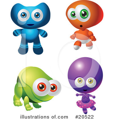 Aliens Clipart #20522 by Tonis Pan