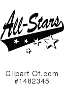 All Stars Clipart #1482345 by Johnny Sajem