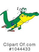Alligator Clipart #1044433 by toonaday