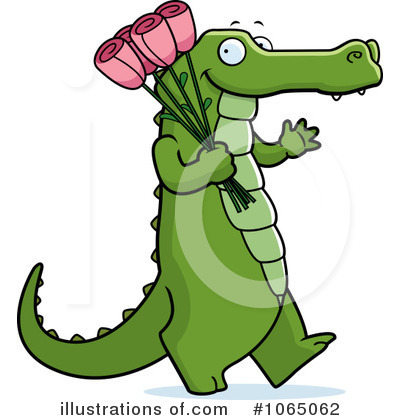 Alligator Clipart #1065062 by Cory Thoman