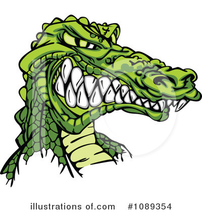 Alligator Clipart #1089354 by Chromaco