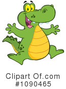 Alligator Clipart #1090465 by Hit Toon