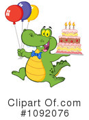 Alligator Clipart #1092076 by Hit Toon