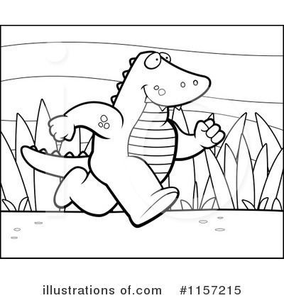 Alligator Clipart #1157215 by Cory Thoman
