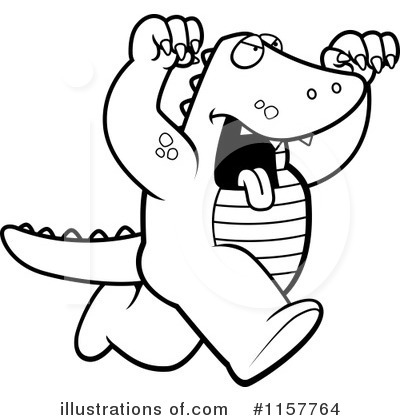 Royalty-Free (RF) Alligator Clipart Illustration by Cory Thoman - Stock Sample #1157764