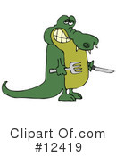 Alligator Clipart #12419 by djart