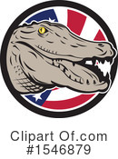 Alligator Clipart #1546879 by patrimonio
