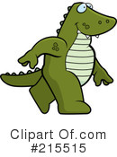 Alligator Clipart #215515 by Cory Thoman