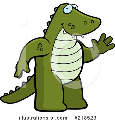Alligator Clipart #218523 by Cory Thoman