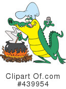 Alligator Clipart #439954 by toonaday